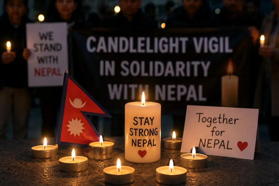 नेपालमा बाढीपीडितको सम्झनामा अकल्याण्ड, ह्यामिल्टन र क्राइस्टचर्चमा क्यान्डललाइट भिजिल