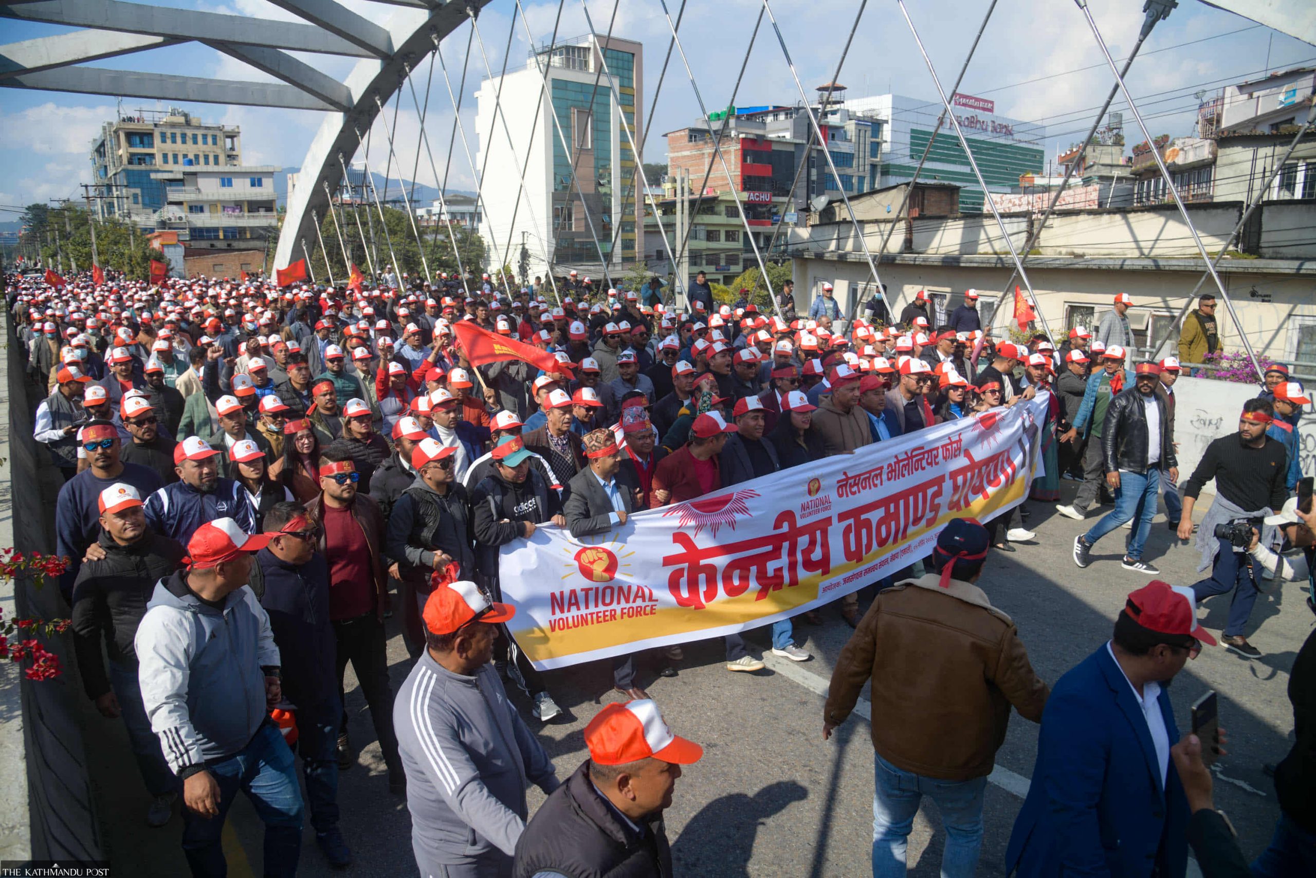 पदाधिकारीको असहमति बीच एमालेद्वारा ‘नेशनल युथ भोलिन्टियर फोर्स’ घोषणा, आर्थिक संकलनका उर्दीले नेता–व्यापारी चिन्तित