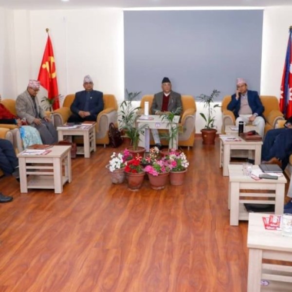 नेकपा एमालेको सचिवालय बैठक सुरु, समानुपातिक उम्मेदवारमा छलफल