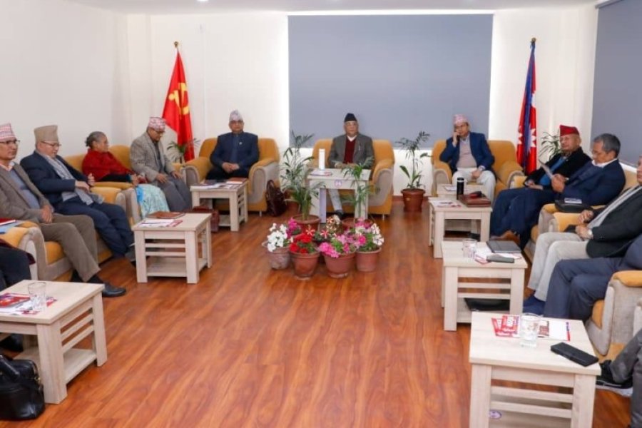 नेकपा एमालेको सचिवालय बैठक सुरु, समानुपातिक उम्मेदवारमा छलफल