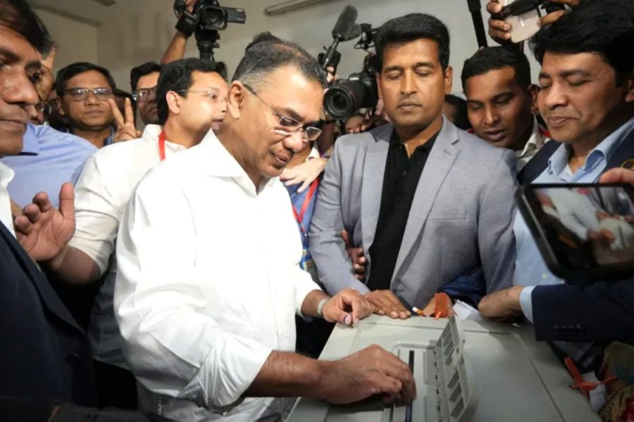 सत्र वर्षको निर्वासन र दर्जनौँ कानुनी मुद्दाको ओल्झनमा गरेका बंगलादेशका तारिक रहमान निर्वाचनको नतिजासंगै प्रधानमन्त्री बन्ने मार्गमा