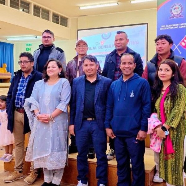 मिड क्यान्टरबरी नेपाली एसोसिएसनमा नयाँ नेतृत्व चयन