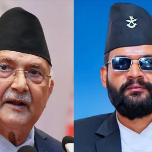 बालेनले ओलीसँग एउटै मञ्चमा बहस गर्न  अस्वीकार गरे