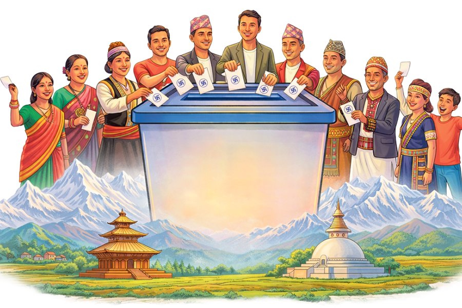 प्रतिनिधिसभा निर्वाचन २०८२ को मतदान सुरु, देशभर शान्तिपूर्ण वातावरण