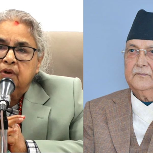 प्रधानमन्त्री कार्की र एमाले अध्यक्ष ओलीबीच निर्वाचन एकै चरणमा गराउनेबारे छलफल