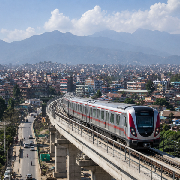 काठमाडौंमा मेट्रो रेलको सपना फेरि अघि बढ्दै