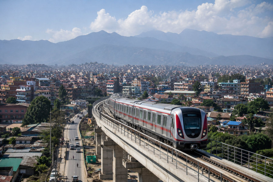 काठमाडौंमा मेट्रो रेलको सपना फेरि अघि बढ्दै