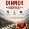 नेपालका बाढीपहिरो पीडितका लागि अकल्याण्डमा फन्डरेजिङ डिनर हुने